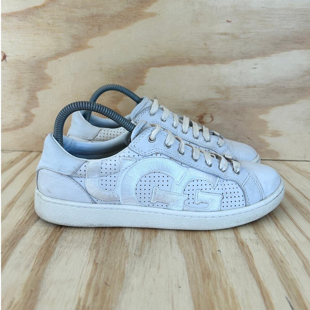 UGG Australia - Milo Graphic - Sneakers - White - Women's - 9 - S/N 1099898